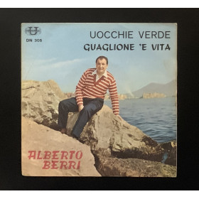 Alberto Berri Vinile 7" 45 giri Uocchie Verde / Guaglione 'E Vita Nuovo