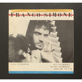 Franco Simone Vinile 7" 45 giri Gli Uomini / Io Vorrei, Non Vorrei, Ma Se Vuoi Nuovo Franco Simone Vinile 7" 45 giri Gli Uomini / Io Vorrei, Non Vorrei, Ma Se Vuoi Nuovo