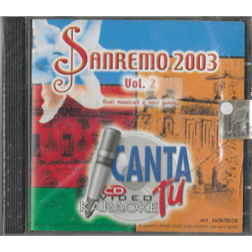 Canta Tu CD Sanremo 2003 Vol.2 / Giochi Preziosi – NCR00218 Sigillato Canta Tu CD Sanremo 2003 Vol.2 / Giochi Preziosi – NCR00218 Sigillato