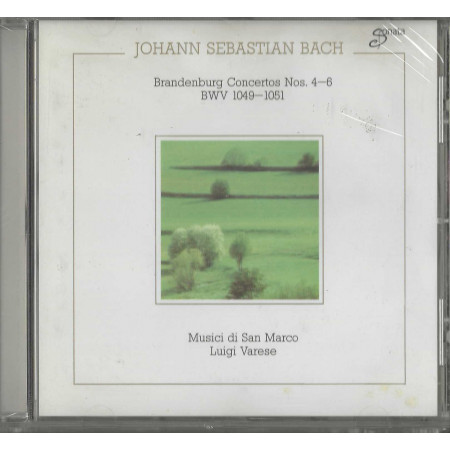 Johann Sebastian Bach CD Brandenburg Concertos Nos 4-6 / 91002 Sigillato