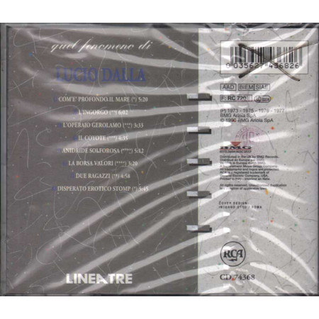 Lucio Dalla - Anidride Solforosa - CD