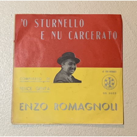 Enzo Romagnoli Vinile 7" 45 giri 'O Sturnello E Nu Carcerato / Russulella Nuovo