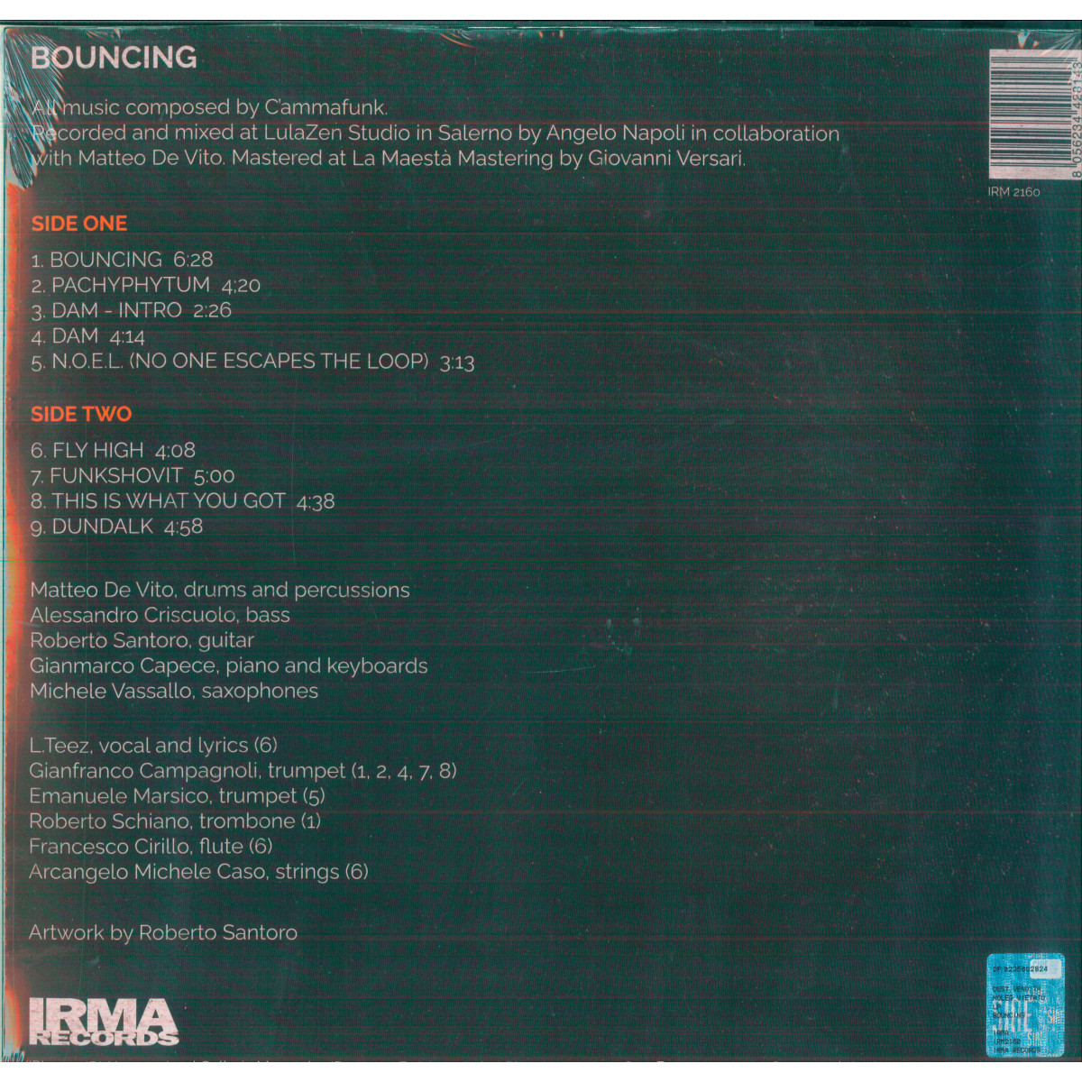 C'ammafunk LP Vinile Bouncing / Irma Records – IRM 2160