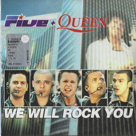 Five,Queen CD 'S Singolo We Will Rock You / RCA – 74321776552 Sigillato