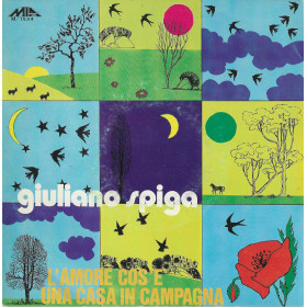 Giuliano Spiga Vinile 7" 45 giri L'Amore Cos'e' / Una Casa In Campagna Nuovo Giuliano Spiga Vinile 7" 45 giri L'Amore Cos'e' / Una Casa In Campagna Nuovo