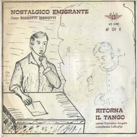 Porretta, Menotti Vinile 7" 45 giri Ritorna Il Tango / Nostalgico Emigrante Nuovo Porretta, Menotti Vinile 7" 45 giri Ritorna Il Tango / Nostalgico Emigrante Nuovo