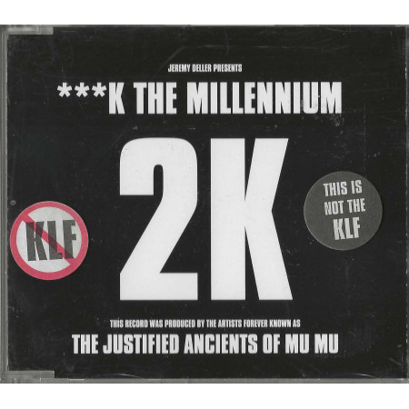 2K CD 'S Singolo K The Millennium / Blast First – BFFP146CDK Nuovo