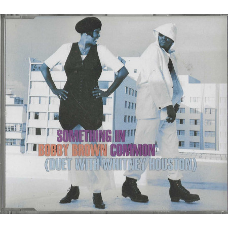 Bobby Brown Duet  Whitney Houston CD 'S Singolo Something In Common / Nuovo