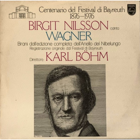Nilsson, Böhm ‎LP Canta Wagner / Philips – 6833197 Nuovo ‎