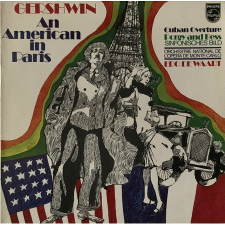 Gershwin, De Waart ‎LP An American In Paris / Cuban Overture / Porgy And Bess Nuovo ‎
