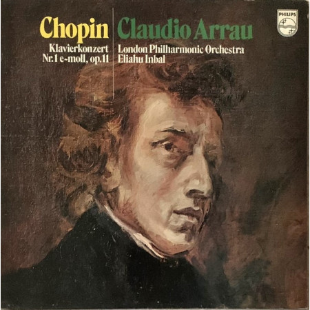 Chopin, Arrau ‎LP Piano Concerto No. 1 In E Minor, Op. 11 Nuovo ‎