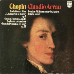 Chopin, Arrau LP Variationen Là Ci Darem La Mano Op. 2 / Op. 13 / Op. 22 Nuovo  Chopin, Arrau LP Variationen Là Ci Darem La Mano Op. 2 / Op. 13 / Op. 22 Nuovo 