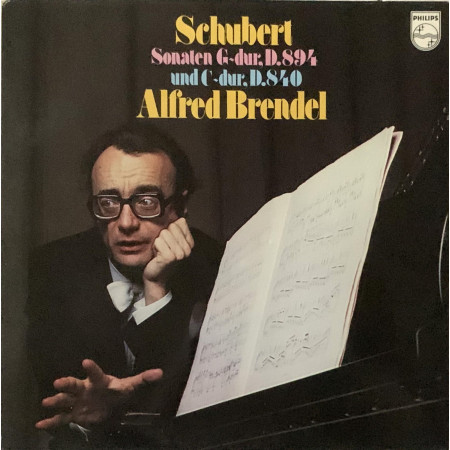 Schubert, Brendel ‎LP Sonatas In G, D.894 And In C, D.840 Nuovo ‎