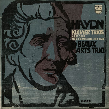 Haydn, Beaux Arts Trio ‎LP Piano Trios: No. 21 In C/No.23 In D Minor/No. 28 In E Nuovo ‎