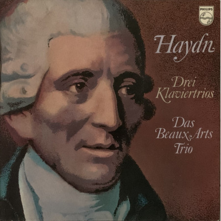 Haydn, Beaux Arts Trio ‎LP Drei Klaviertrios / Philips – 6500023 Nuovo ‎
