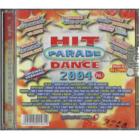 Various CD Hit Parade Dance 2004 Vol.1 / Magika – MGK015CD Sigillato