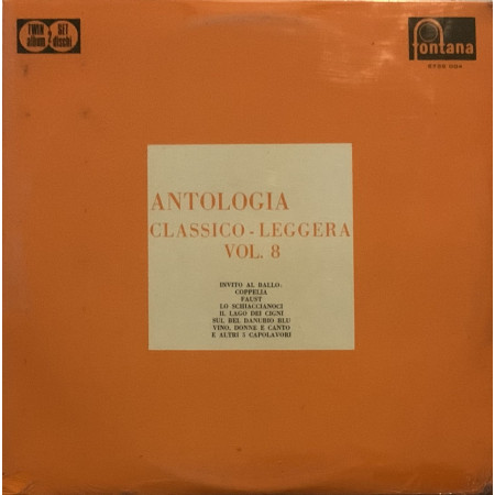 Various ‎LP Antologia Classico - Leggera Vol. 8 / Fontana – 6736004 Nuovo ‎