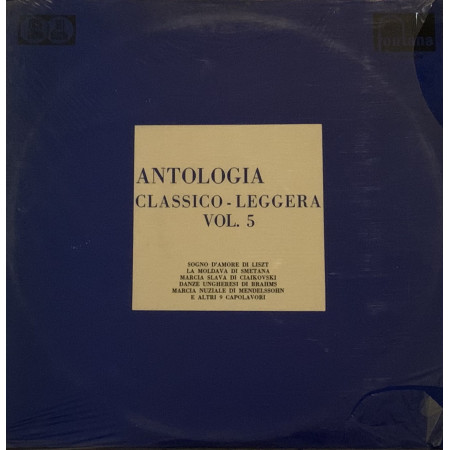 Various ‎LP Antologia Classico - Leggera Vol. 5 / Fontana – 6736002 Nuovo ‎