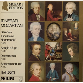 Mozart LP Itinerari Mozartiani / I Musici / Philips – 6833225 Nuovo  Mozart LP Itinerari Mozartiani / I Musici / Philips – 6833225 Nuovo 