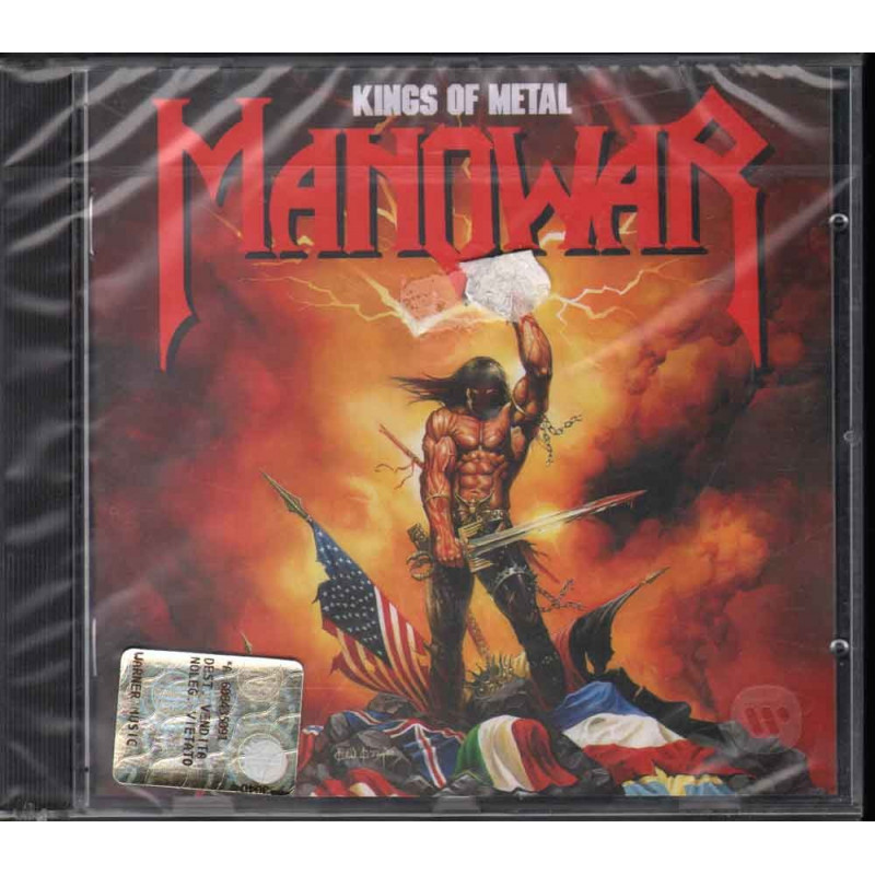 Manowar CD Kings Of Metal Nuovo Sigillato 0075678193026 Manowar CD Kings Of Metal Nuovo Sigillato 0075678193026