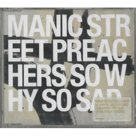 Manic Street Preachers CD 'S Singolo So Why So Sad / Epic – 6707882 Sigillato
