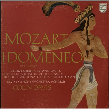 Mozart, Davis ‎LP Idomeneo / Philips – 839758/60LY Nuovo ‎