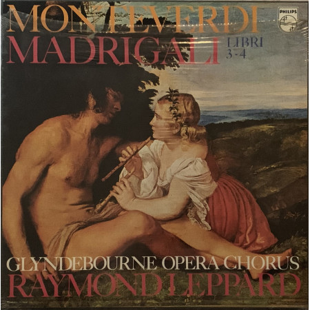 Monteverdi, Leppard ‎LP Madrigali Libri 3-4 / Philips – 6703035 Nuovo ‎