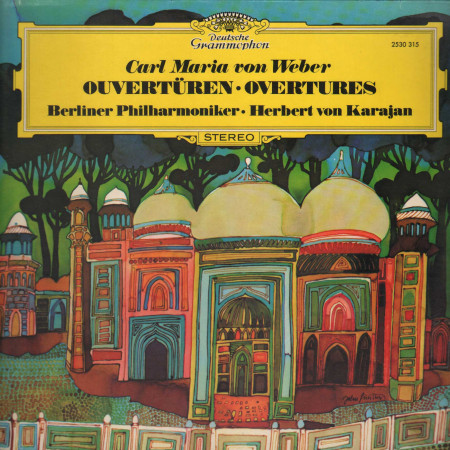 Weber, Karajan LP Ouvertüren, Overtures / Deutsche Grammophon – 2530315 Nuovo ‎