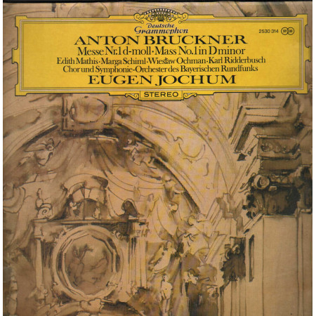 Bruckner, Ridderbusch, Jochum LP Messe Nr.1 D Moll / 2530314 Nuovo ‎