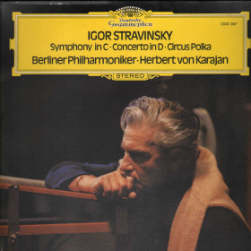 Stravinsky, Philharmoniker, Karajan LP Symphony In C, Concerto In D, Polka Nuovo  Stravinsky, Philharmoniker, Karajan LP Symphony In C, Concerto In D, Polka Nuovo 