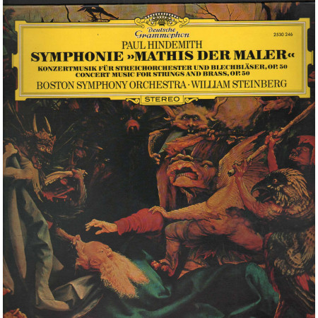 Hindemith, Steinberg  LP Symphonie Mathis Der Maler / Deutsche – 2530246 Nuovo ‎