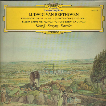 Beethoven, Kempff, Szeryng LP Klaviertrios Op. 70, Nr. 1, 2 Nuovo ‎