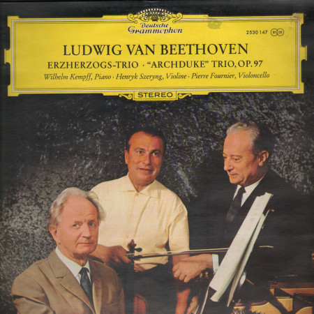 Beethoven, Kempff, Fournier LP Erzherzogs, Archduke Trio, Op. 97 Nuovo ‎