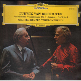 Beethoven, Menuhin, Kempff LP Sonatas Op. 47, Kreutzer  Op. 30 No. 3 Nuovo  Beethoven, Menuhin, Kempff LP Sonatas Op. 47, Kreutzer  Op. 30 No. 3 Nuovo 