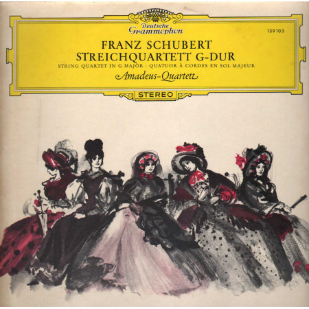 Schubert, Quartett LP Streichquartett G Dur / Deutsche – 139103 Nuovo