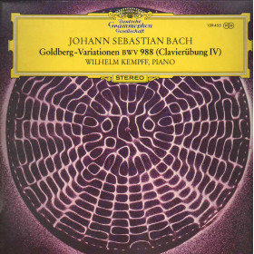 Bach, Kempff LP Goldberg Variationen BWV 988 / Deutsche –139455 Nuovo Bach, Kempff LP Goldberg Variationen BWV 988 / Deutsche –139455 Nuovo