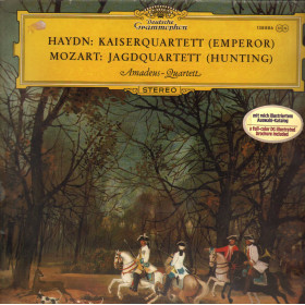 Haydn, Mozart LP Kaiserquartett (Emperor) / Jagdquartett (Hunting) Nuovo Haydn, Mozart LP Kaiserquartett (Emperor) / Jagdquartett (Hunting) Nuovo