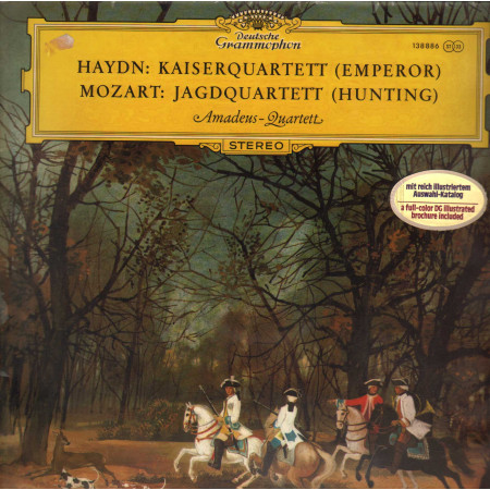 Haydn, Mozart LP Kaiserquartett (Emperor) / Jagdquartett (Hunting) Nuovo