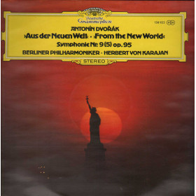 Dvořák, Philharmoniker, Karajan LP Aus Der Neuen Welt From The New World Nuovo Dvořák, Philharmoniker, Karajan LP Aus Der Neuen Welt From The New World Nuovo