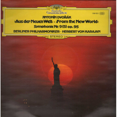 Dvořák, Philharmoniker, Karajan LP Aus Der Neuen Welt From The New World Nuovo