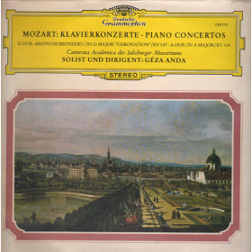 Mozart, Anda LP Piano Concerto No. 26, K. 537 Coronation Nuovo Mozart, Anda LP Piano Concerto No. 26, K. 537 Coronation Nuovo