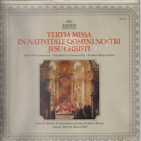 Gregorian, Pfaff LP Tertia Missa In Nativitate D. N. Jesu Christi  Sigillato Gregorian, Pfaff LP Tertia Missa In Nativitate D. N. Jesu Christi  Sigillato