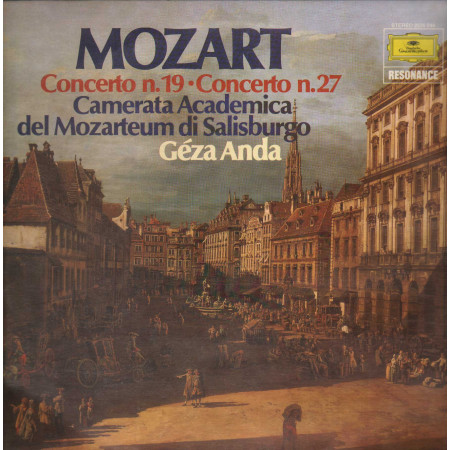 Mozart, Anda, Camerata Academica Salzburg LP Klavierkonzerte Nr. 19 & 27 Nuovo