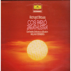Strauss, Steinberg, Boston Orchestra LP Also Sprach Zarathustra Nuovo Strauss, Steinberg, Boston Orchestra LP Also Sprach Zarathustra Nuovo