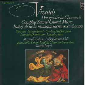 Vivaldi, Marshall, Collins LP La Musique Sacrée Avec Chœurs Folge  Vol. 4 Nuovo Vivaldi, Marshall, Collins LP La Musique Sacrée Avec Chœurs Folge  Vol. 4 Nuovo