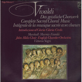 Vivaldi, Marshall, Murray LP La Musique Sacrée Avec Chœurs Folge Vol.3 Nuovo