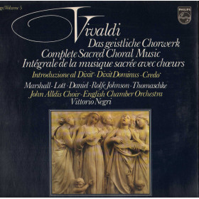 Vivaldi LP Complete Sacred Choral Music Volume 5 / Philips – 9500765 Nuovo Vivaldi LP Complete Sacred Choral Music Volume 5 / Philips – 9500765 Nuovo