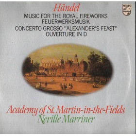 Händel, Academy Of St. Martint Fields LP Music For The Royal Fireworks Nuovo Händel, Academy Of St. Martint Fields LP Music For The Royal Fireworks Nuovo