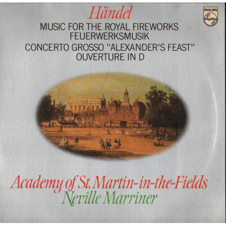 Händel, Academy Of St. Martint Fields LP Music For The Royal Fireworks Nuovo