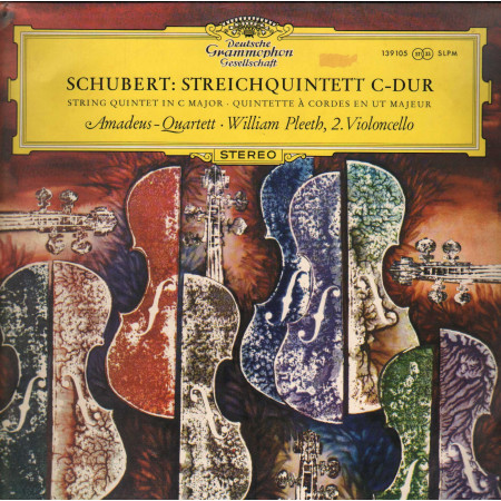 Schubert, Quartett, Pleeth ‎LP Streichquintett C Dur / 139105SLPM Nuovo